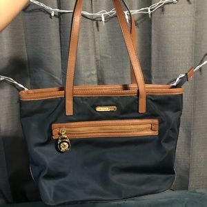Michael Kors Blue Navy Nylon Bag